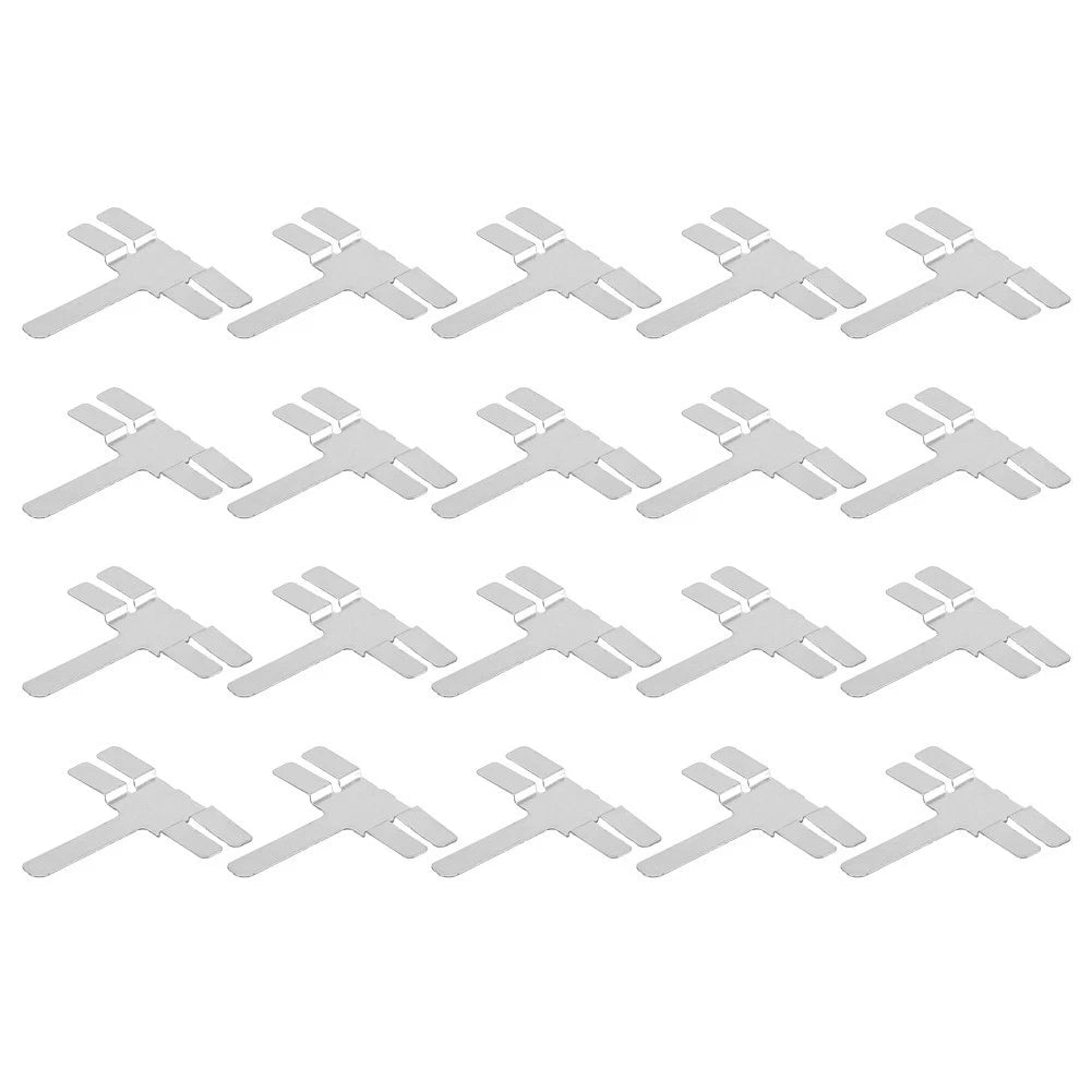 Set of 20 Nickel Sheets for Power Tools (26x22mm)