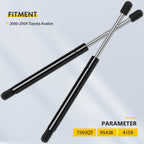 2X Front Hood Lift Supports for Toyota Avalon (2000–2004)