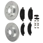 Front Brake Rotors and Pads Kit for Chevrolet Silverado 1500 (2005–2018)
