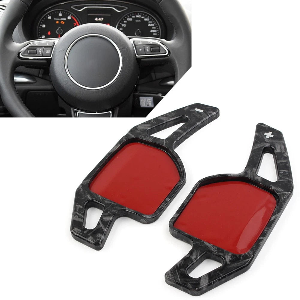 Steering Wheel Shift Paddle Shifter Extension for Audi A3 A4 A5 A6 A7 A8 Q3 Q5 (2010–2023)