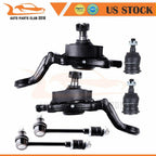 Set of 6 Lower Ball Joints & Sway Bar Links for Toyota Tundra (2004–2005)