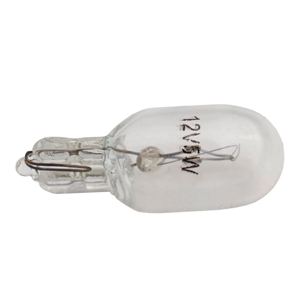 100PCS Clear Wedge Base Incandescent Bulbs for Vehicle Lighting (All Years)