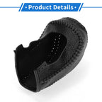 1 Pc Gear Shift Knob Cover for Hyundai Tucson (2015–2018) Pebbled Black