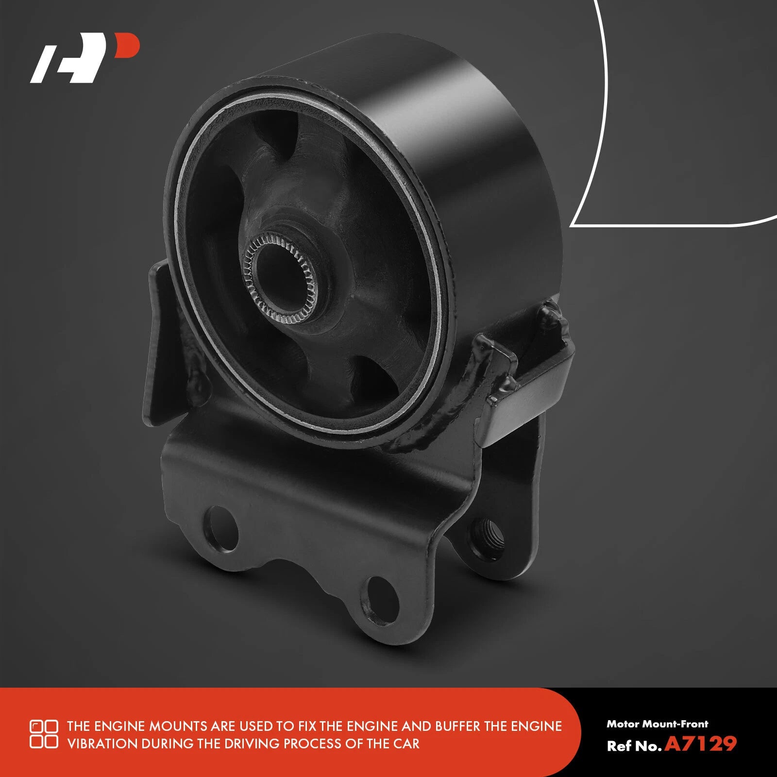 3X Engine Motor Mount for Hyundai Sonata, Kia Optima (1999-2005)