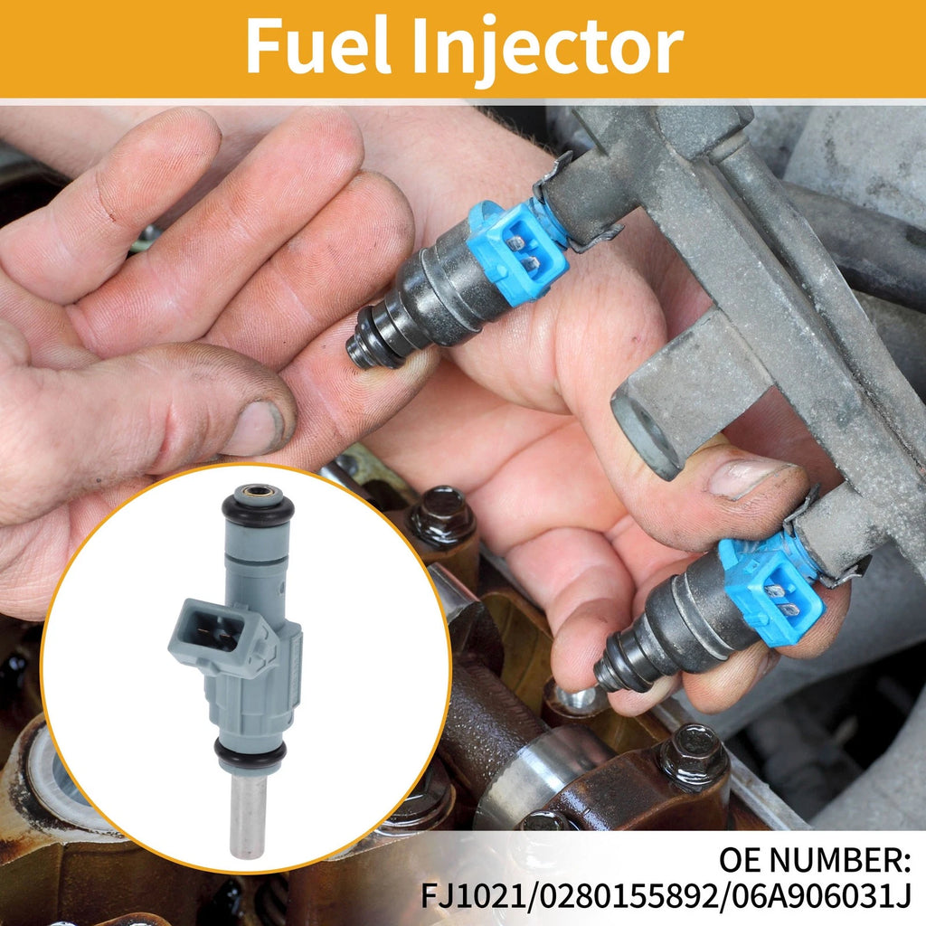 1 Pc Fuel Injector No.FJ1021 for Audi TT Quattro (2000–2002)