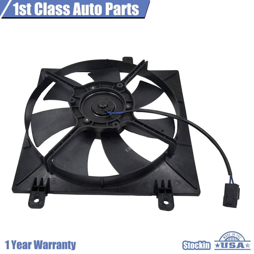 A/C Condenser Cooling Fan Assembly RH for Toyota RAV4 (2001–2005)
