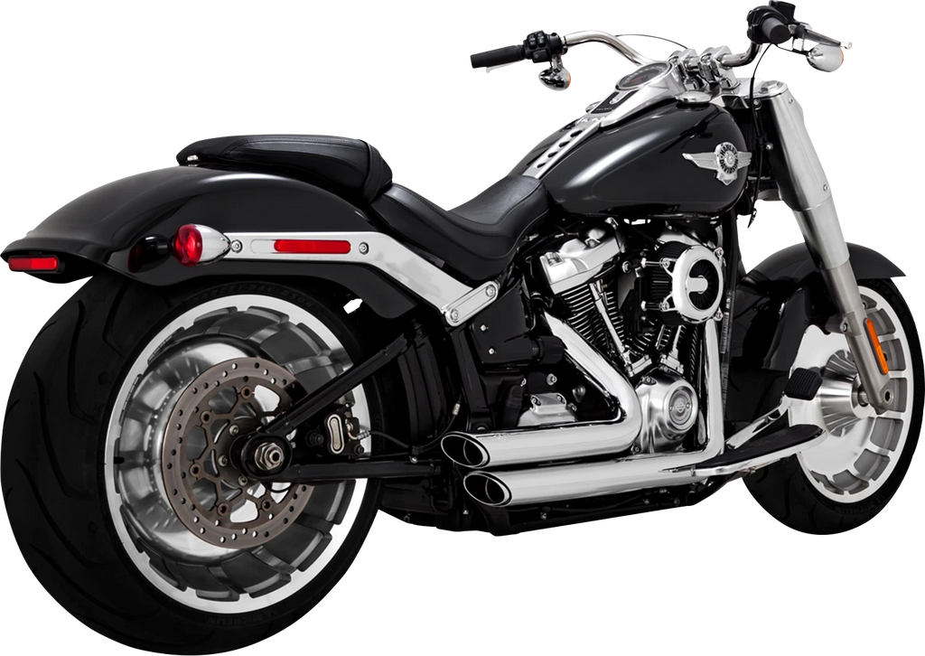 Vance & Hines Shortshots Chrome Exhaust for Harley Softail (2018–2024)