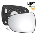 Heated Left Side White Mirror Glass for Hyundai i40 (2012–2020)