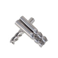 3 Flute Carbide End Mill for Aluminum (1-1/4" Cutting Length, 1/2")