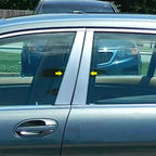 Luxury Chrome Pillar Post Trim 4pc for BMW 7 Series (2002–2008)
