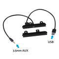 2 DIN Fascia Dash Kit with USB AUX Port for Toyota