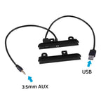 2 DIN Fascia Dash Kit with USB AUX Port for Toyota