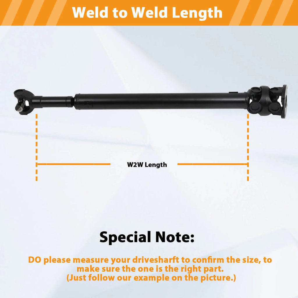 Front Driveshaft for Ford F-250 F-350 Super Duty 4WD (1999–2007)