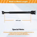 Front Driveshaft for Ford F-250 F-350 Super Duty 4WD (1999–2007)
