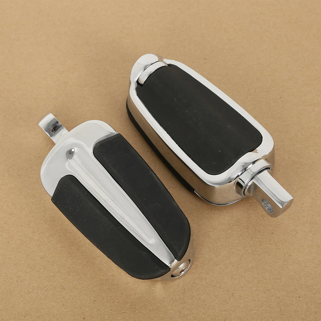10mm Male Mount Foot Pegs for Harley Dyna Super Glide Custom