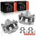 Pair Rear Disc Brake Calipers for Nissan Rogue (2014–2020)