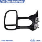 Pair Power Extendable Towing Mirrors for Ford F-250 Super Duty (1999–2007)