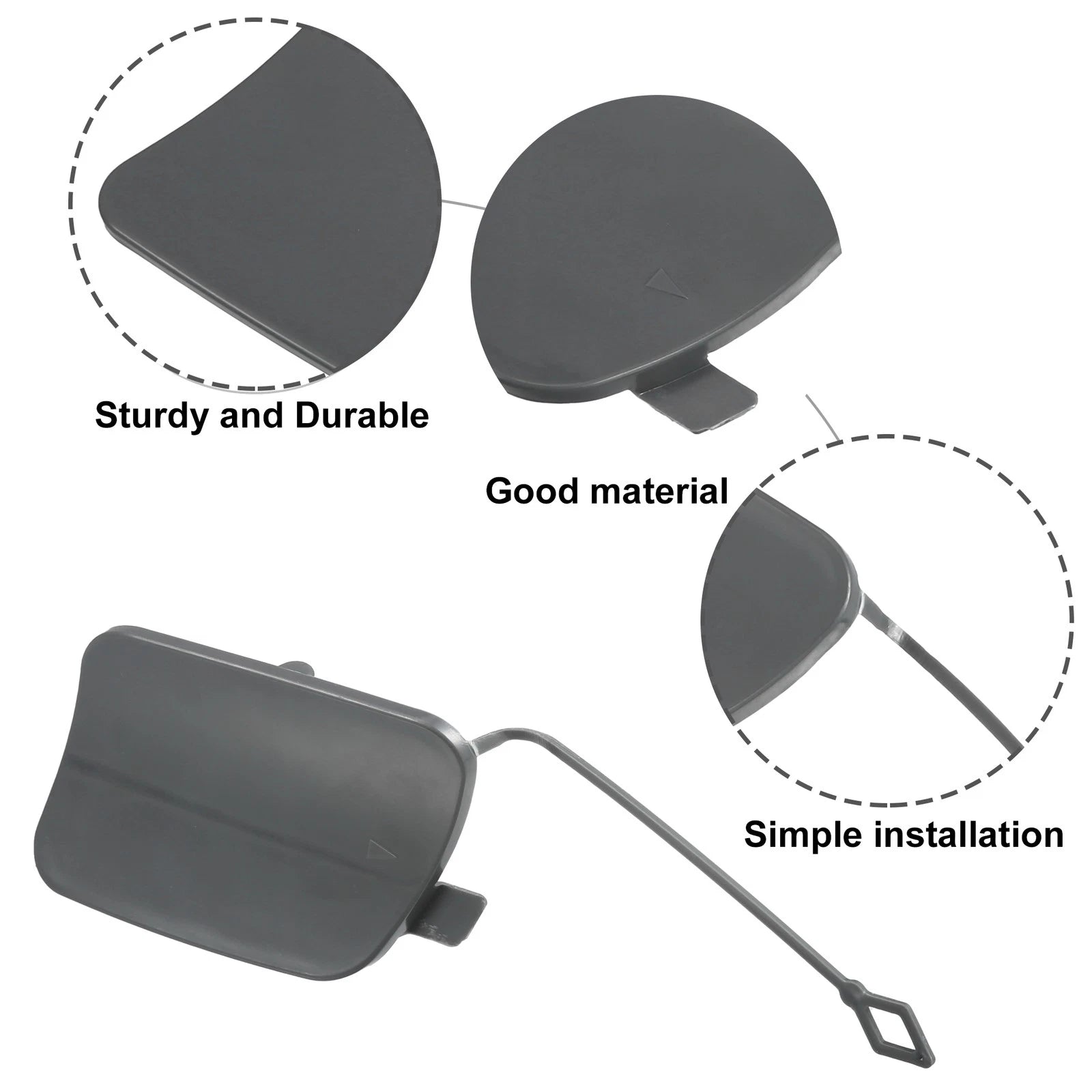Tow Eye Hook Cover Cap for BMW X5 (2014–2018)