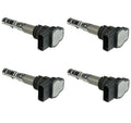 Set of 4 NGK Direct Ignition Coils for Audi A4 TT Quattro VW Beetle Jetta (1996–2006)