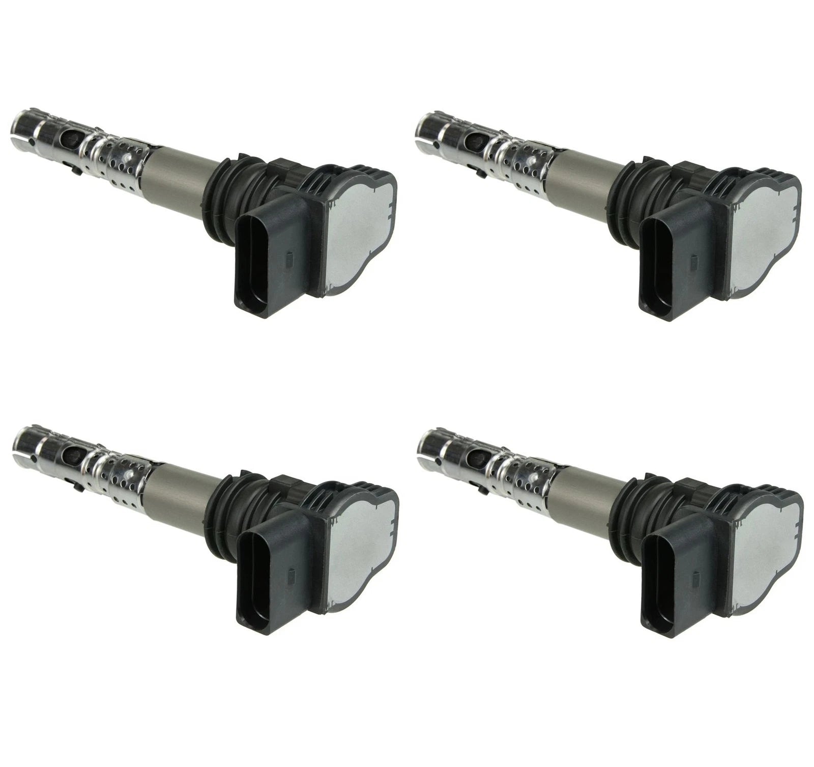 Set of 4 NGK Direct Ignition Coils for Audi A4 TT Quattro VW Beetle Jetta (1996–2006)