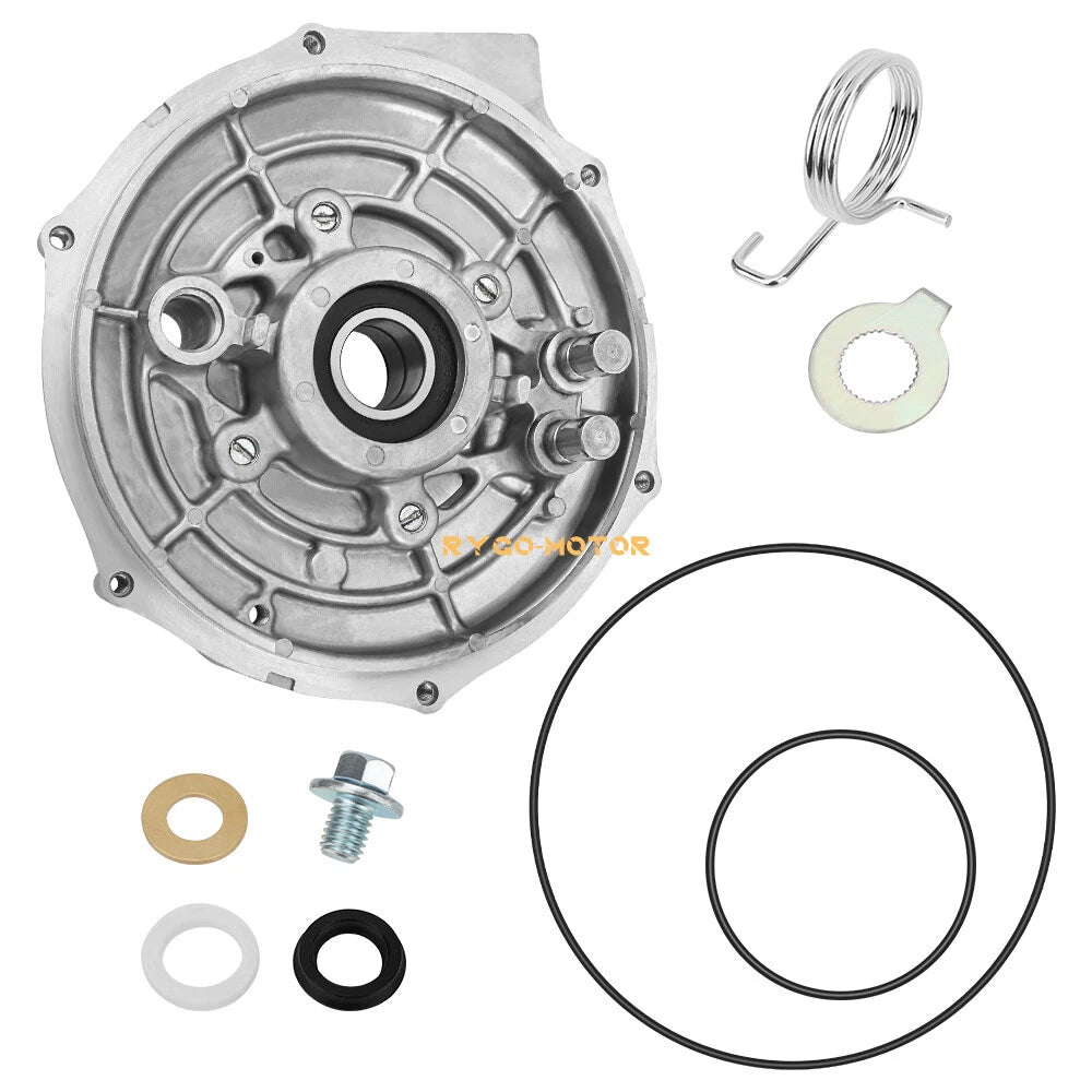 Rear Brake Backing Plate & Seals Kit for Honda Rancher 400 TRX400FA/FGA (2004–2007)