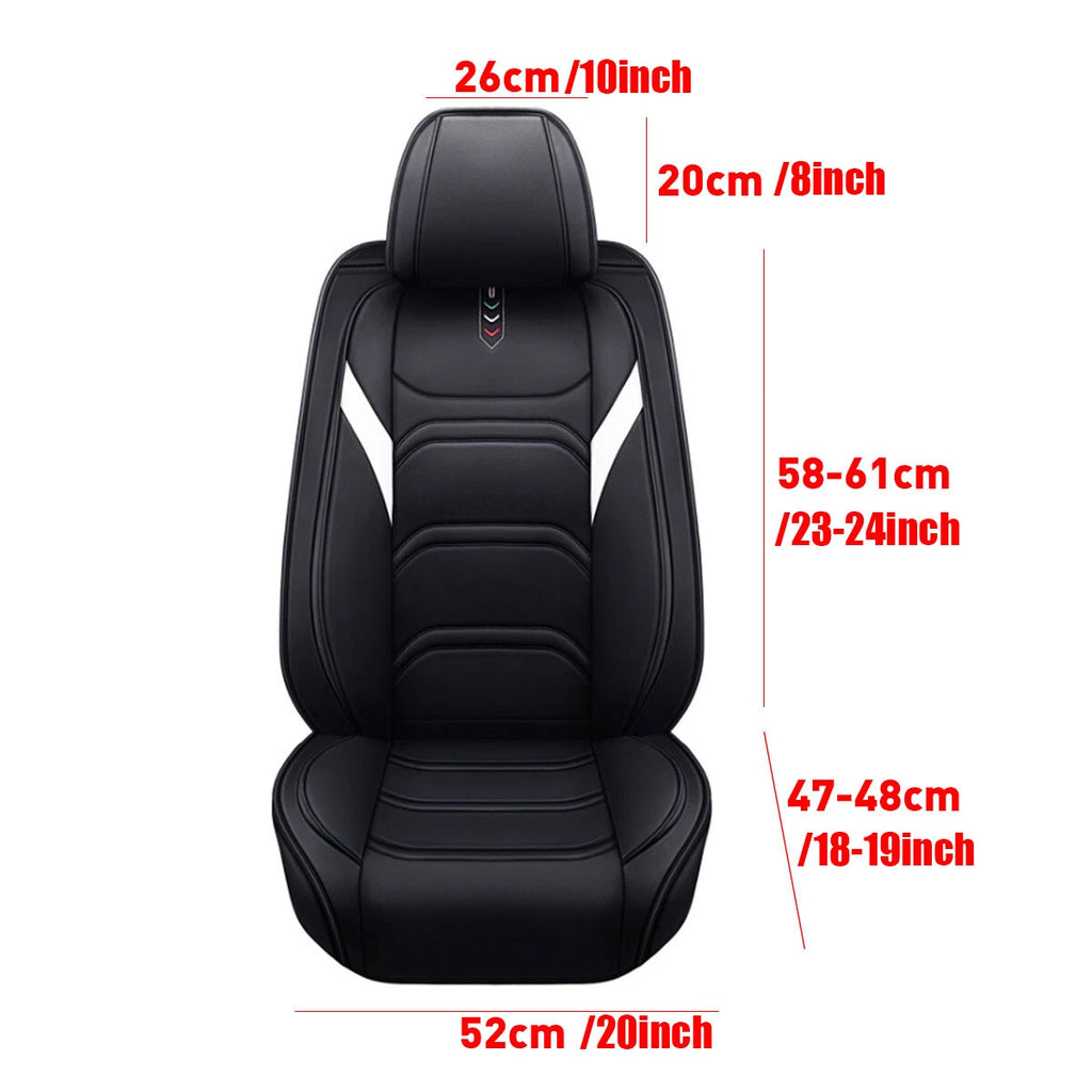 Cushion Leather Car Seat Covers for Chevrolet Silverado GMC 1500 2500HD 3500HD