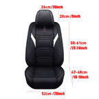Cushion Leather Car Seat Covers for Chevrolet Silverado GMC 1500 2500HD 3500HD