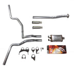 Dual Exhaust Kit for Toyota Tacoma (2016–2023) - 2.5" Cherry Bomb Roll Tip