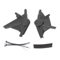 Black Upper Frame Panel Guard Cover for BMW R1200GS/ADV (2013-2017)
