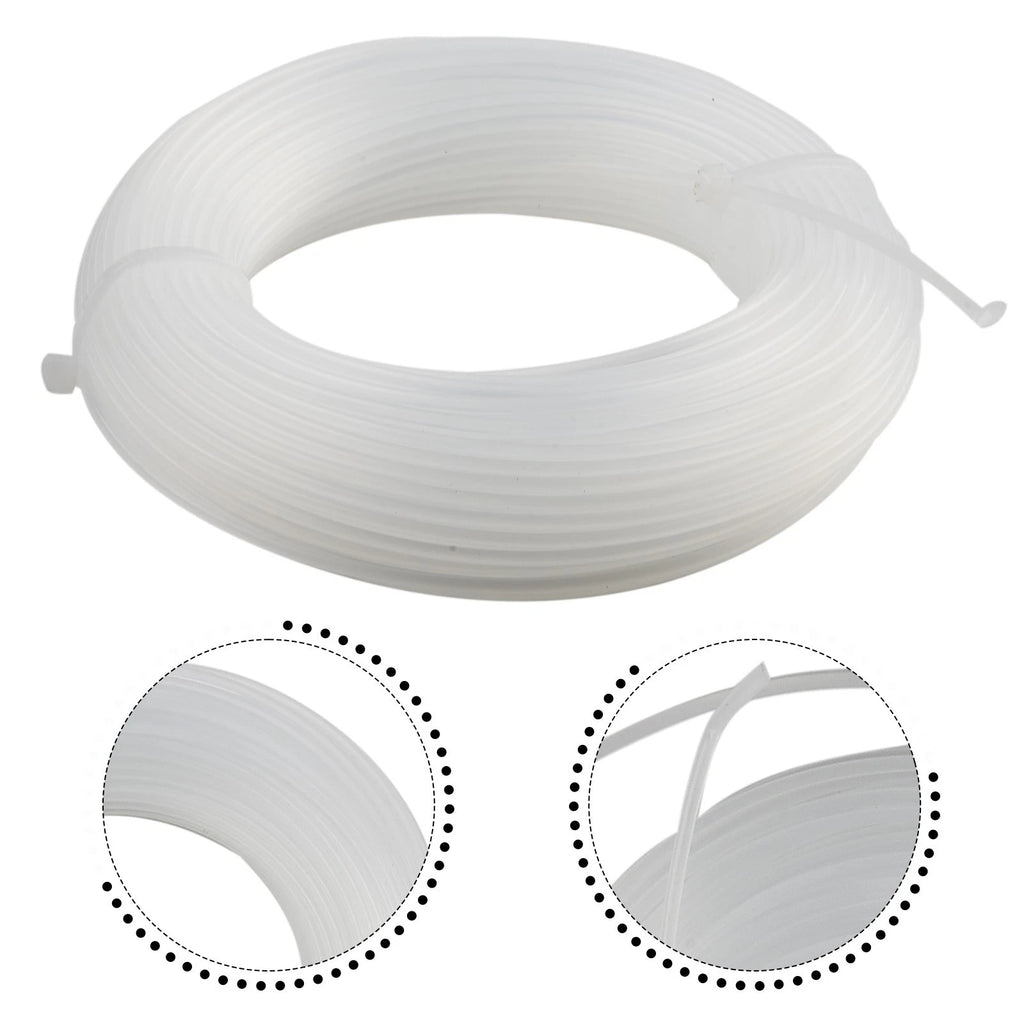 1 Roll Round Cutting Line 1.6mm x 20m for Garden Grass Trimmer