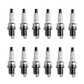 Spark Plug Set of 12 for Denso (Double Platinum, Gap 0.044)