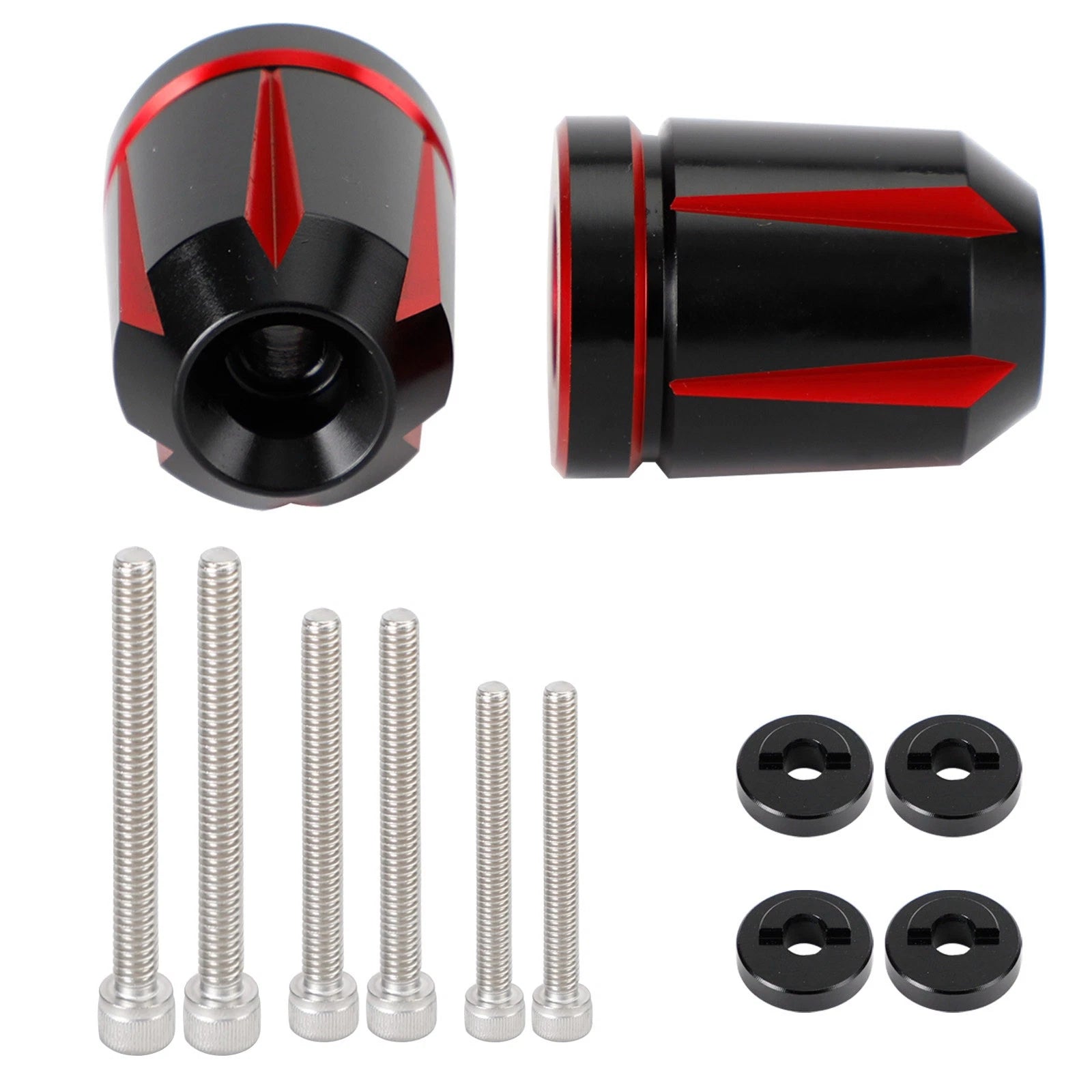 CNC Handle Bar Ends Plugs for Suzuki GSX-S 750 (2017–2021) GSX1300R Hayabusa (2008–2017)
