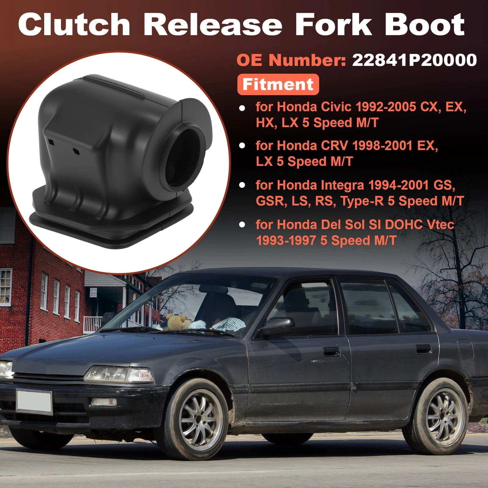 Clutch Release Fork Boot 22841P20000 for Honda Civic CR-V (M/T)