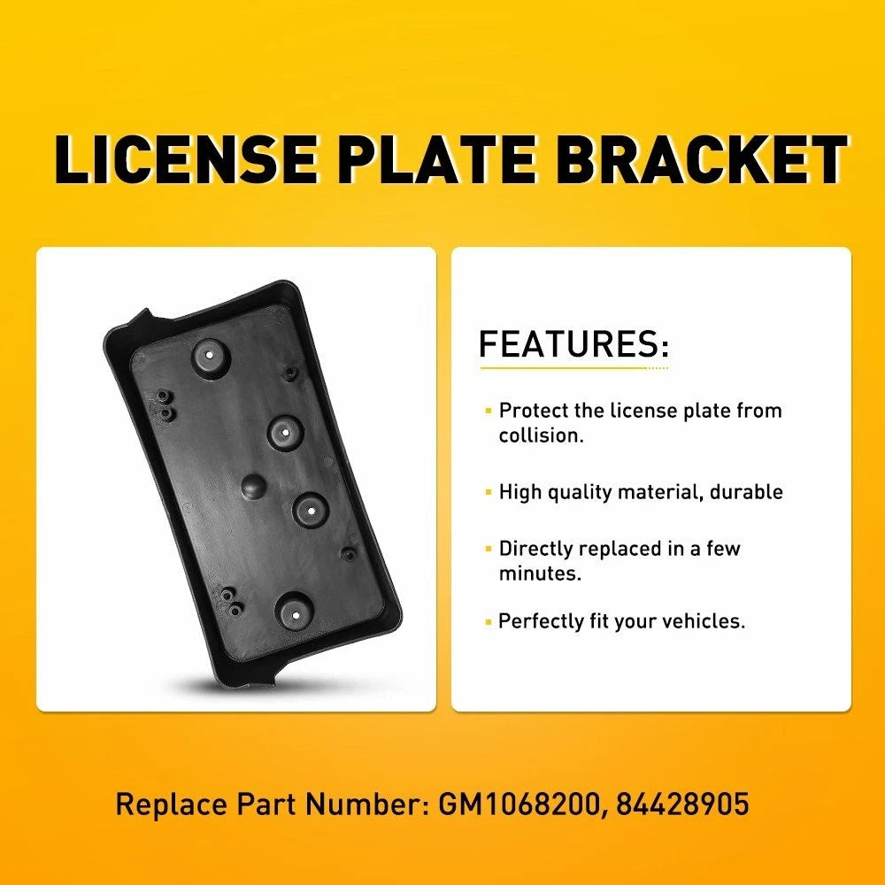 Front License Plate Bracket for Chevy Silverado (2019–2022)