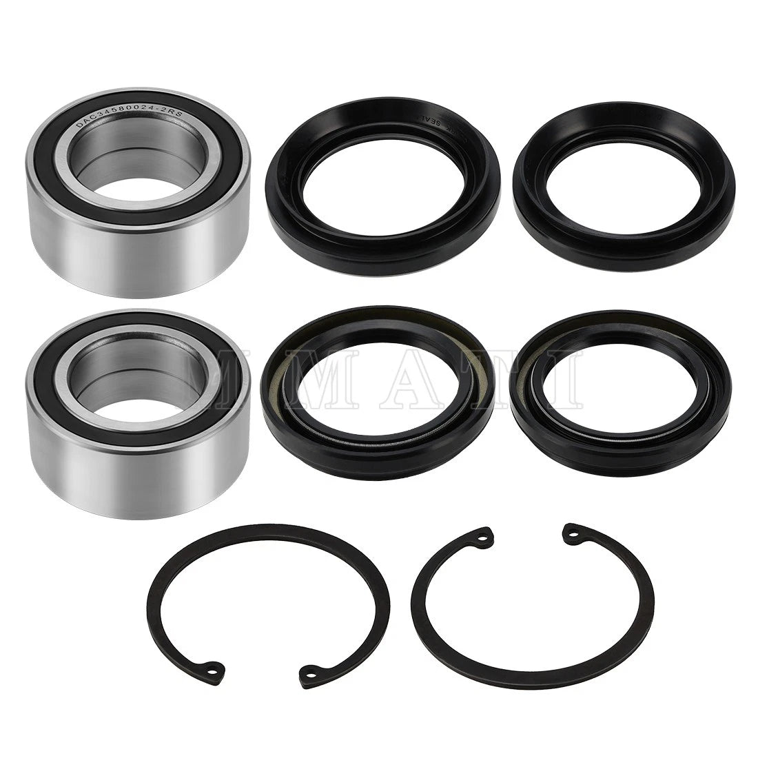 Rear Wheel Bearing & Seals Kit for Honda Rincon 650 TRX650FA TRX650FGA (2003–2005)