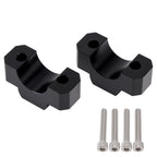 20mm Aluminum Handlebar Risers for Honda CRF1100L Africa Twin (2020–2025) Black