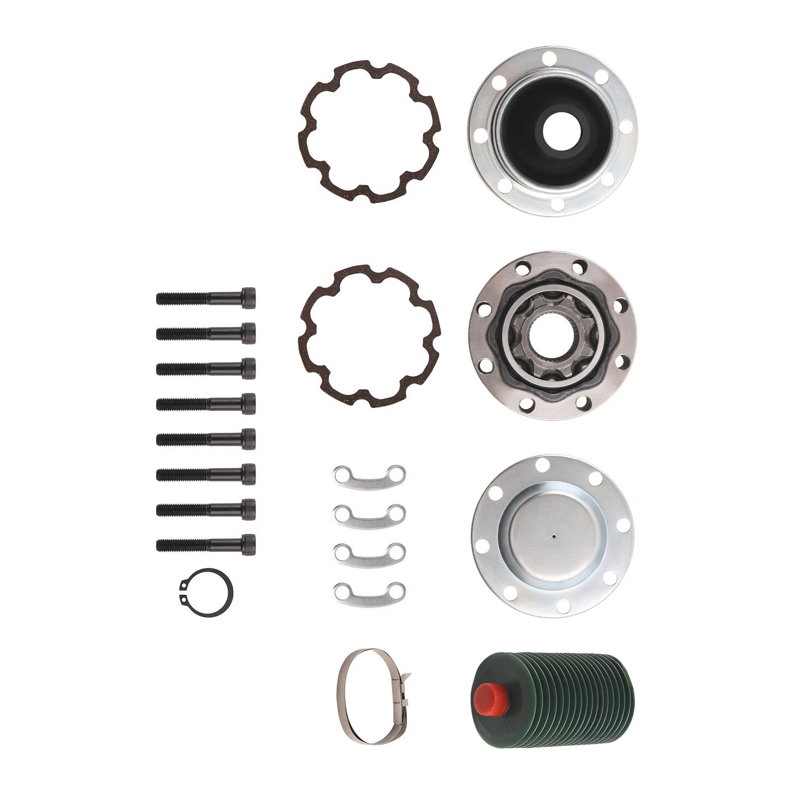 CV Joint Repair Kit 8 Bolt for Jeep JK Wrangler (2007–2018)