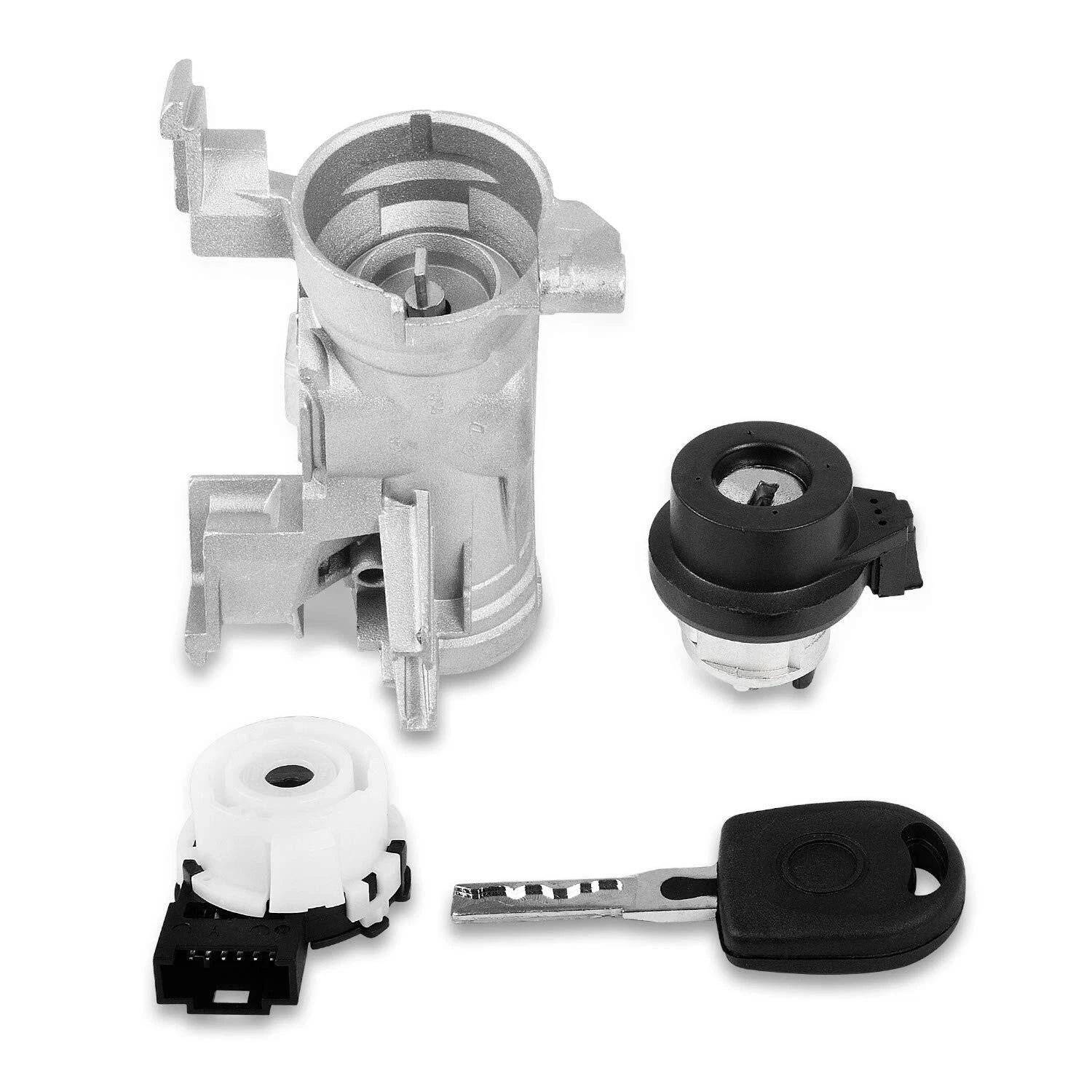 Ignition Starter Switch + Lock Housing for VW Golf Jetta Rabbit (2006–2014)