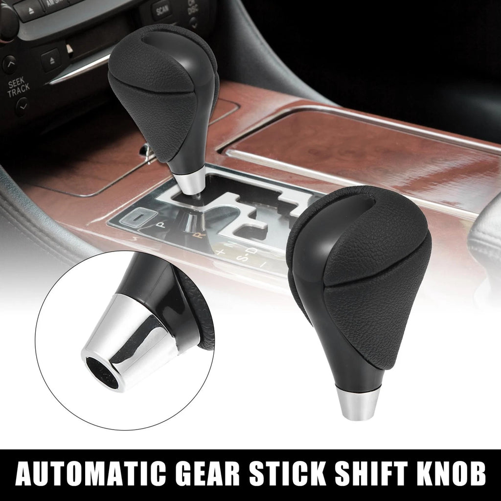 Automatic Gear Shift Knob for Lexus ES350 (2007–2012) Faux Leather Black