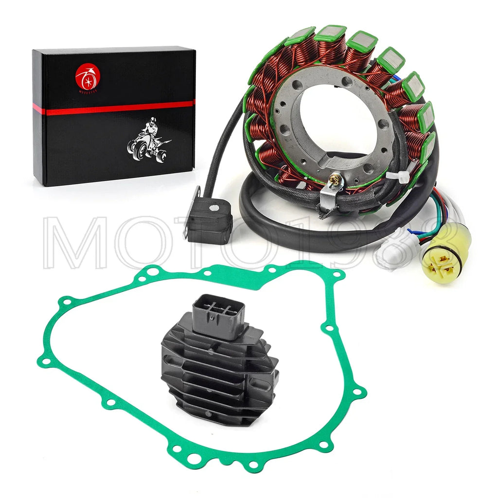 Stator & Rectifier W/ Gasket for Yamaha Kodiak 400/450 (2003–2006)