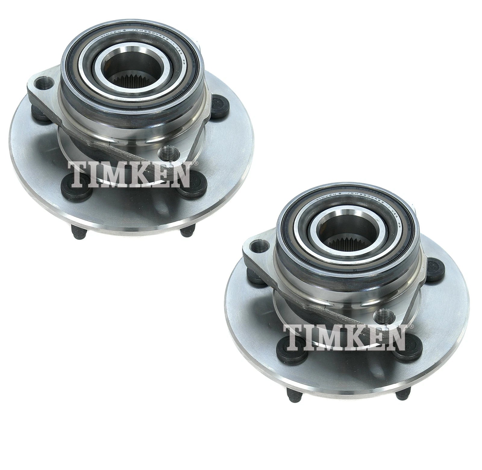 Set of 2 Front Timken Wheel Bearing & Hub Kit for Ford F-150 (2004–2020)
