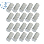 Set of 4 Lug Nut Covers for Truck (33mm Screw-On Flat Top)