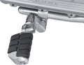 Kuryakyn Dually ISO Offset Highway Pegs with 1-inch Clamps for Motorcycles