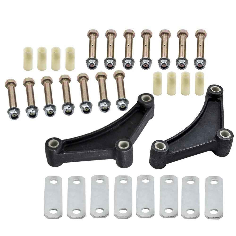 Tandem Axle Trailer Spring Suspension Rebuild Kit 3.125" Shackle 4k-14k