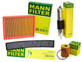 Mann Oil Air Carbon Cabin Fuel Filter Kit for Benz W203 C209 C230 C240 C320 CLK (2000–2007)