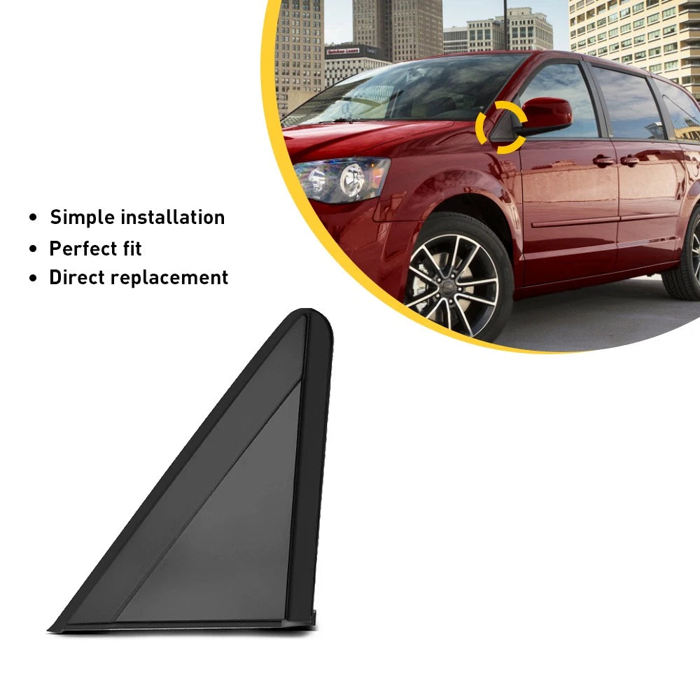 Driver Left Side Mirror Flag Applique for Chrysler Town & Country (2008–2019)