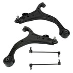 Set of 4 Suspension Kit Lower Control Arms for Hyundai Kia (2007–2012)