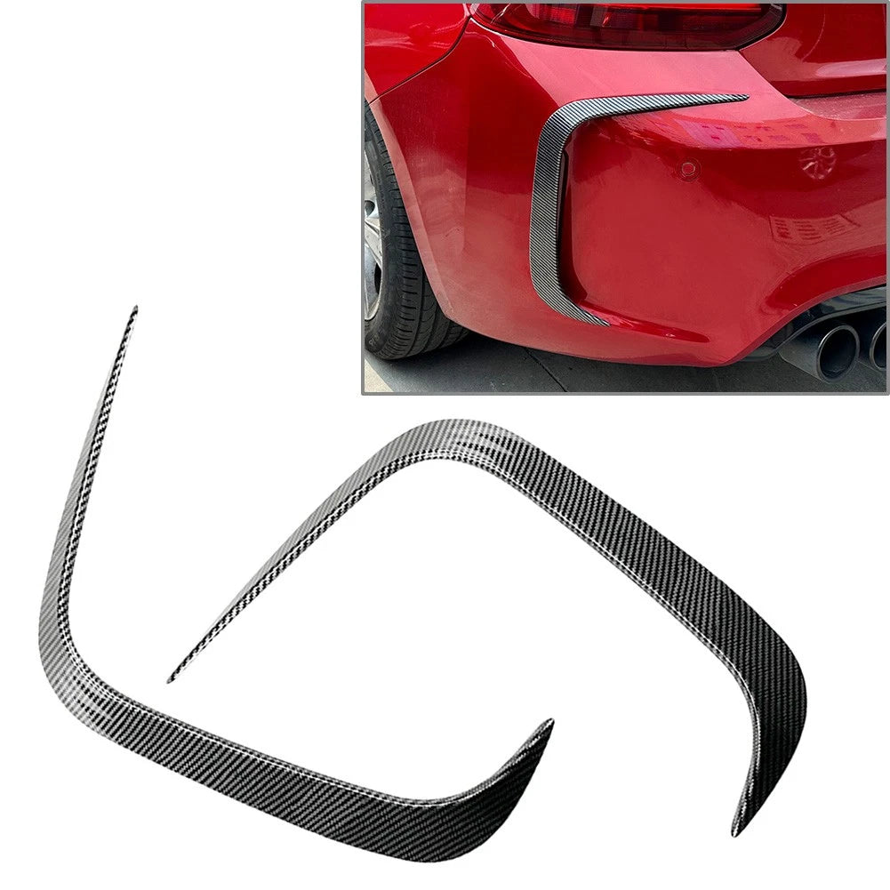 Rear Bumper Spoiler Cover for BMW 2 Series M2 F87 Coupe (2016–2021)