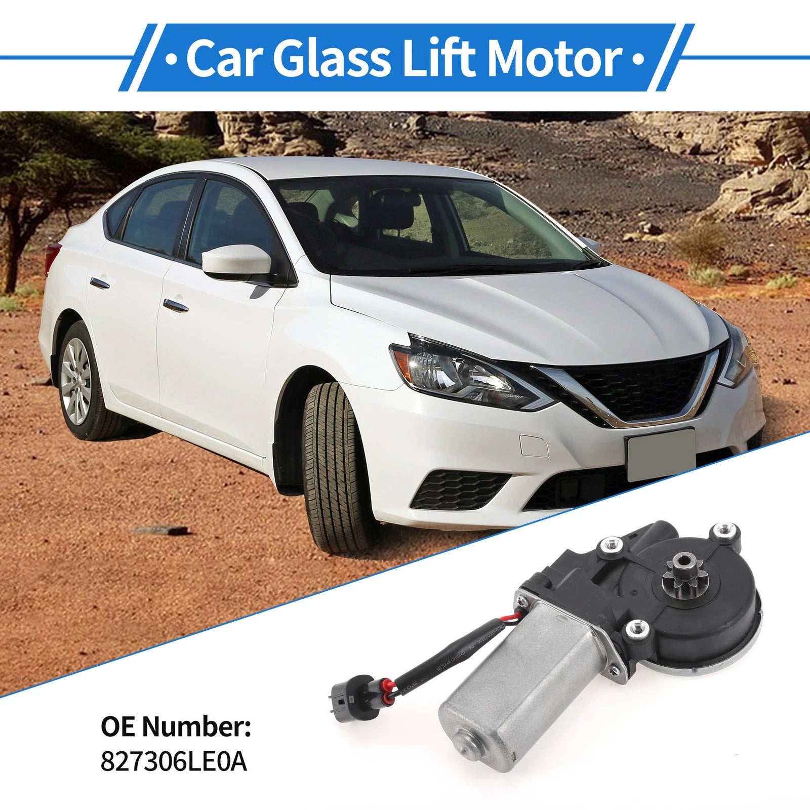 Power Window Regulator Lift Motor No.827306LE0A for Nissan Sentra (2020–2022)