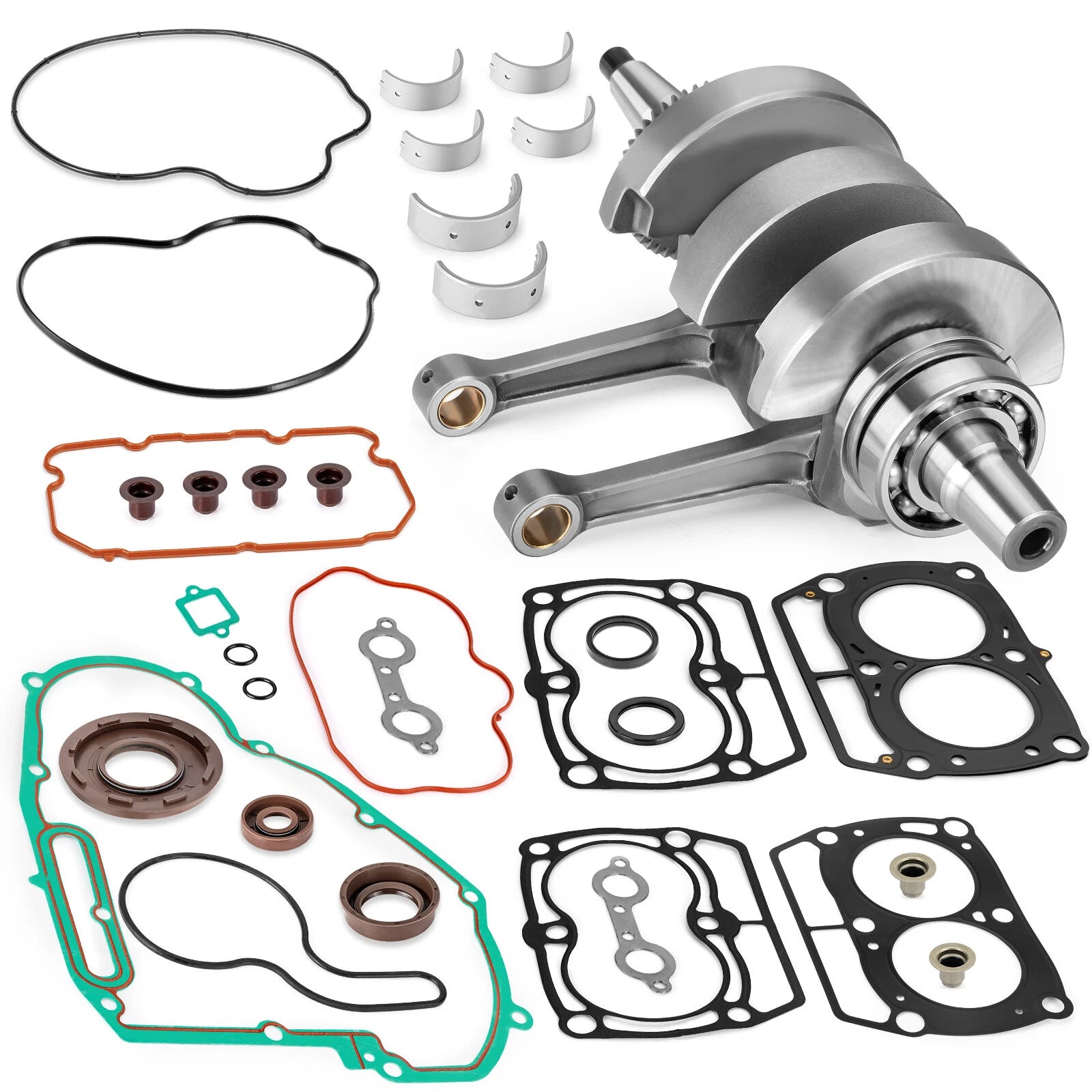 Crankshaft & Gasket Seal Rebuild Kit for Polaris RZR 800/4, 800/S (2008–2014)